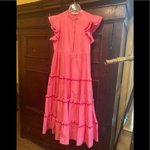 Crosby Mollie Burch Napa Dress Pink Small Sold Out